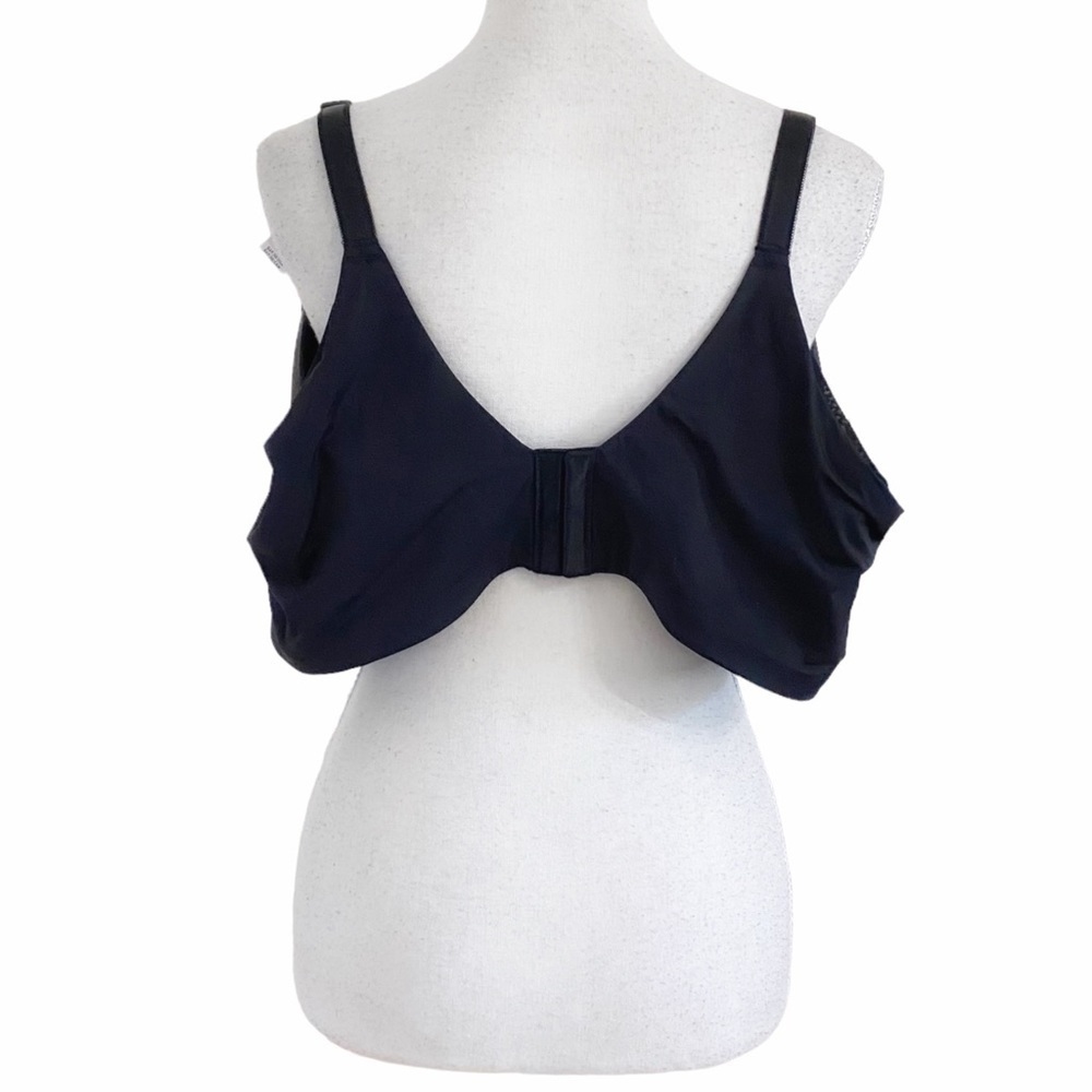 TORRID BLACK WIRE FREE LIGHTLY LINED EVERYDAY SMOOTH 360 BACK SMOOTHING BRA - Picture 4 of 11